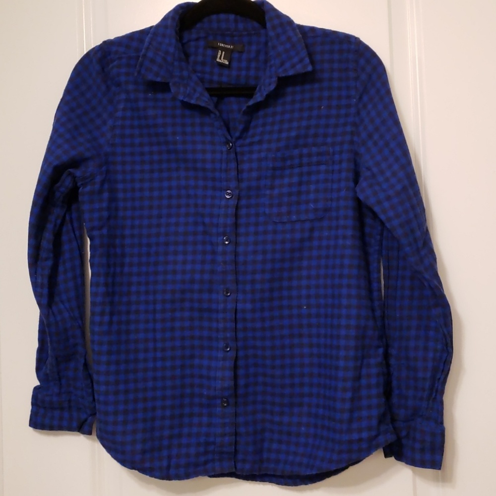 Forever 21 Flannel Top